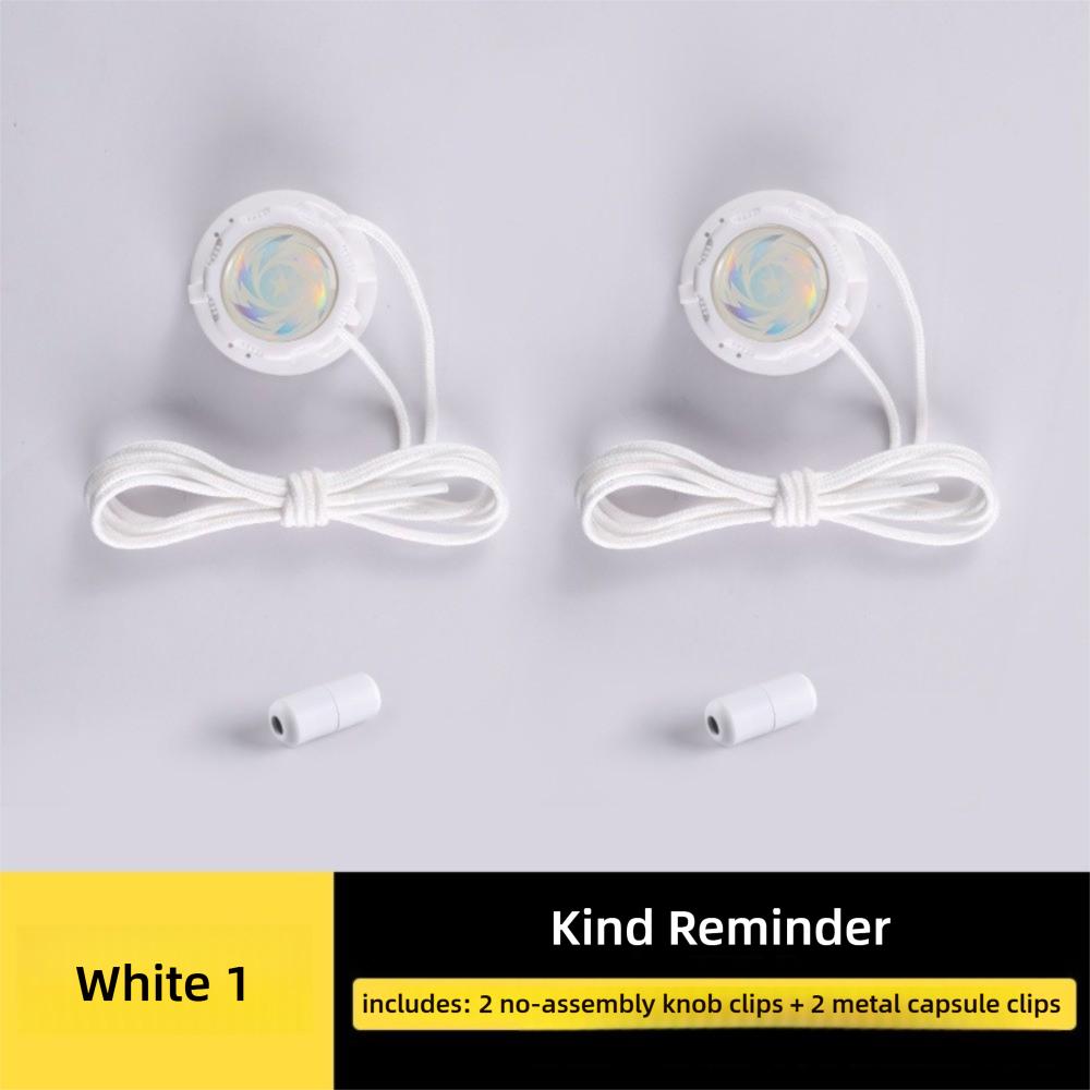 1Pair New Thick Rope Swivel Buckle Laces Quick Lock Easy Installation No Tie Shoelaces Automatic Shoelaces Children Adults