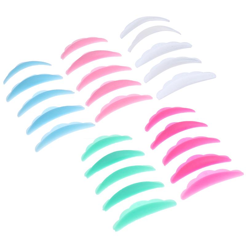 5Pairs Eyelash Lifting Pads Extension Lift Perming Curlers Curl Shields Pads Kit