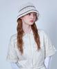 Seullipiseullib Line Minimal Ivory Bucket Hat