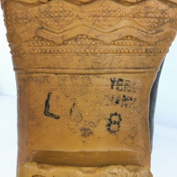 Vintage LACROSSE Vyrobeno v USA Velikost 24.5-25.0-25.5 Kožené Thinsulate Špičkové Sněhule Vložka Hnědá(POUŽITÝ)