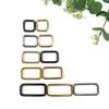 Rust-Proof Square Ring Buckle for DIY Woven Bag Accessories
