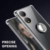 Ring Stand Holder Case For VIVO Y100 Y97 Y95 Y93 Y91 Y85 Y79 Y78 Y77 Y76 Y74 Y75 Holder Bracket Shockproof Transparent Soft Silicone Phone Back Cover