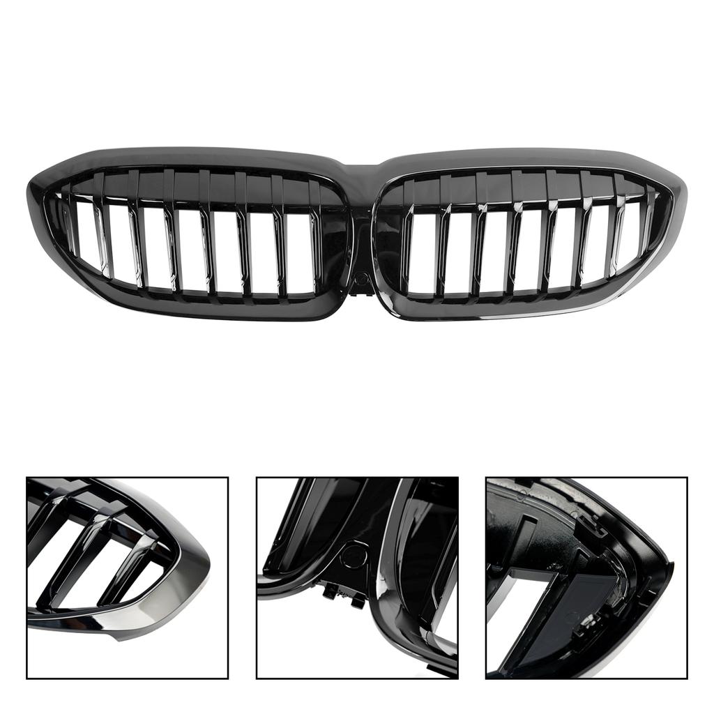 Glänzend Schwarz Nierengrill 51138072085 Passend für BMW 3er G20 2019-2022