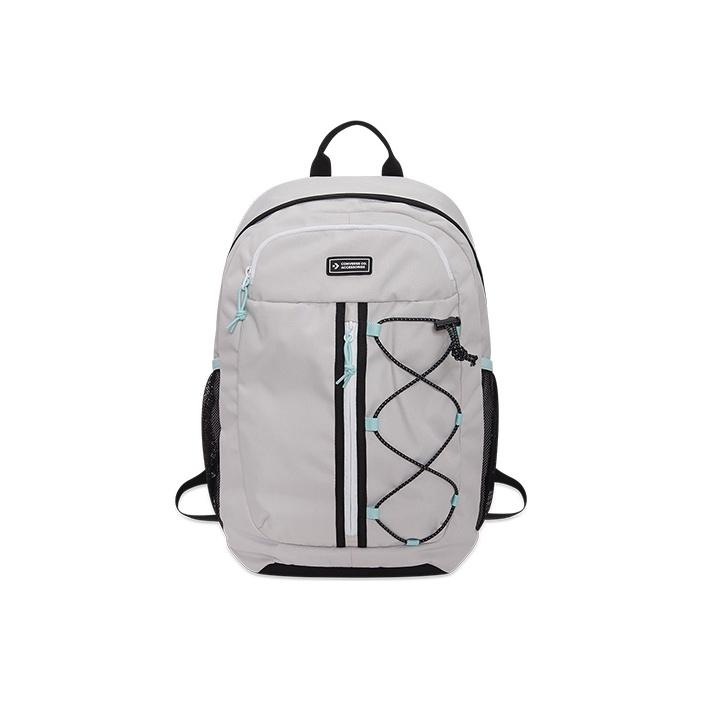 New Converse Polyester Backpack Regular Unisex Gray 10022097-A09