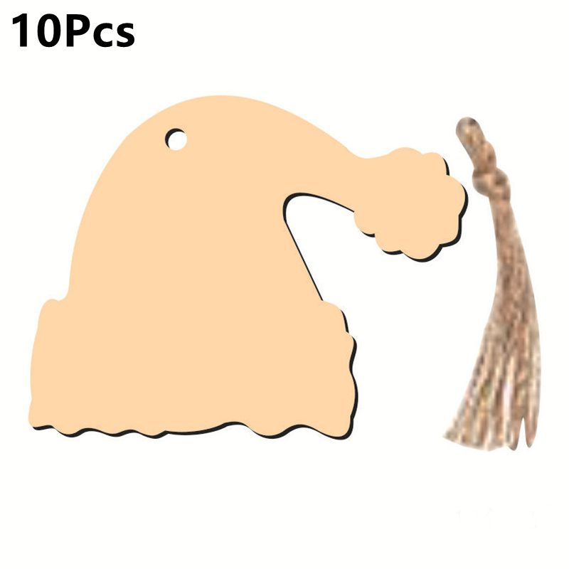 Christmas Decoration Wooden Pendant Hanging Christmas Tree Ornament DIY for Home Room Decor New Year 2026 Party Gift Accessory