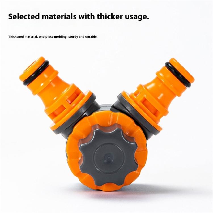 Adjustable Locking Garden Hose Connector Rotatable Design High Flows Rate Fitting Suitable For Efficient Water Transfer