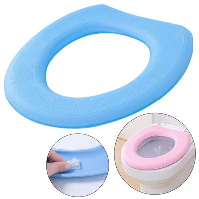 1PC Su Geçirmez Yıkanabilir EVA Yumuşak Ev Dekor Banyo Minderi Klozet Klozet Kapakları