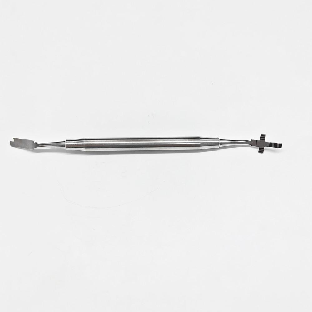 1 piece Orthodontic Aesthetic Teeth Crown Proportion Gauge Dentist Implant Stainless Steel Measuring Ruler Caliper