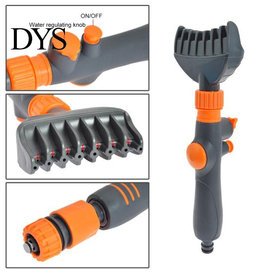 High Pressure Jet Filter Cartridge Cleaner Dirt Removal Dust Remove Adjustable Tool Anti-slip Accessories Swimming Pool Paper Cleaning Brush