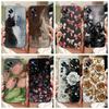 Para Xiaomi 12T Funda 12T Pro Cubierta Moda flor Silicona Suave Trasera Para Xiaomi Mi12T 12 T Pro Funda Carcasa Protectora