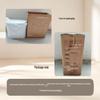 INS Style Narrow Gap Bathroom Trash Can with Lid - Moisture & Odor Proof