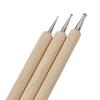 Zestaw 3 sztuk narzędzi Puntos Ball Styluses do wytłaczania wzorów DIY Clay Sculpting Modeling