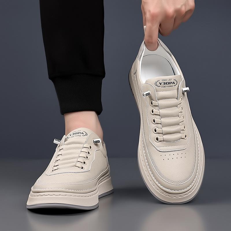 Herrenschuhe Übergröße 45 weiß ein Pedal 2024 Herbst 46 vielseitig 47 Board-Schuhe Größe 48 Freizeitschuhe Herrenschuhe