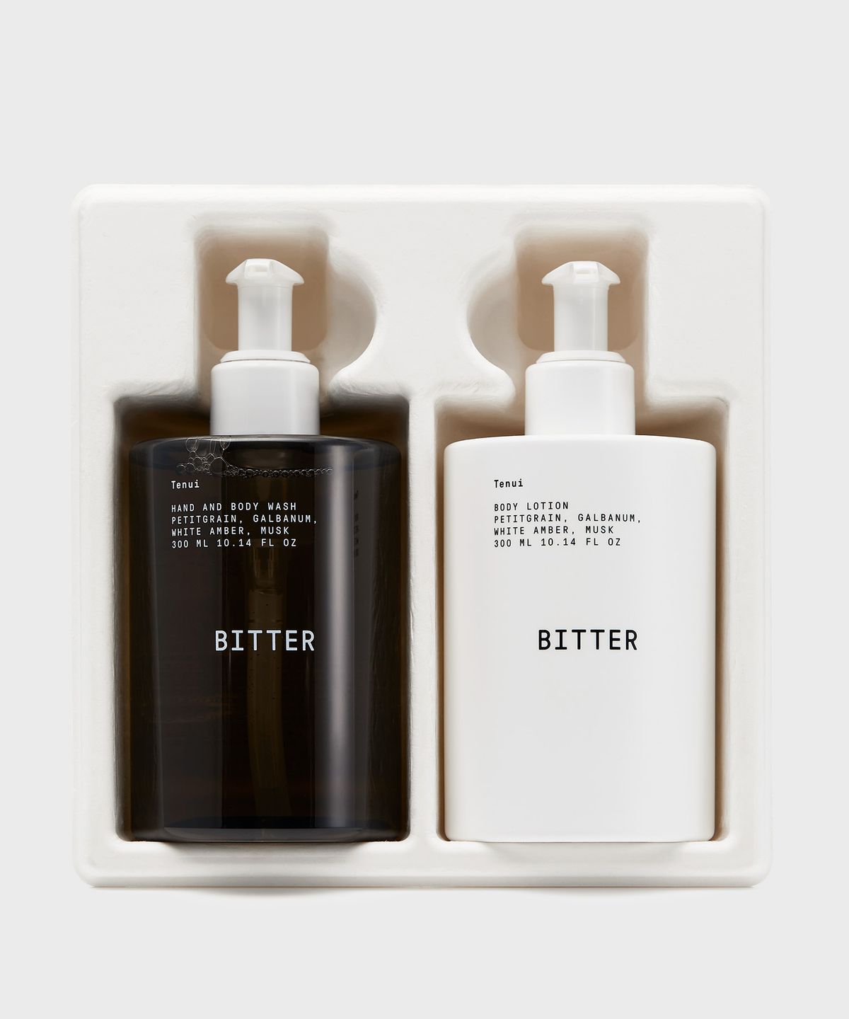 Body Care Gift Bitter 2-Piece Set (Wash & Lotion)