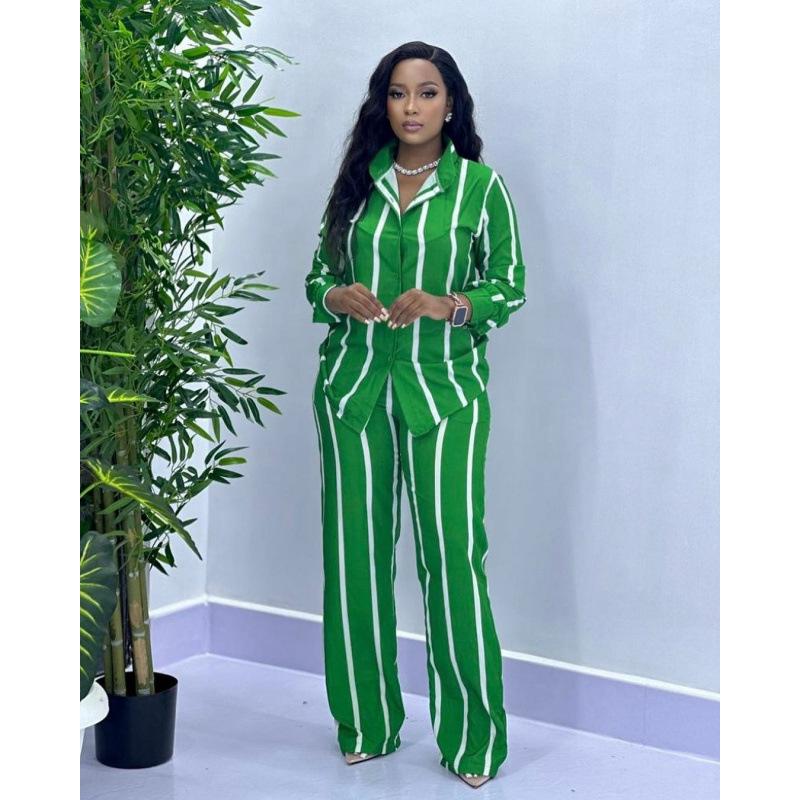 2024 European & American Women's Long-Sleeve Casual Suits for Spring & Autumn