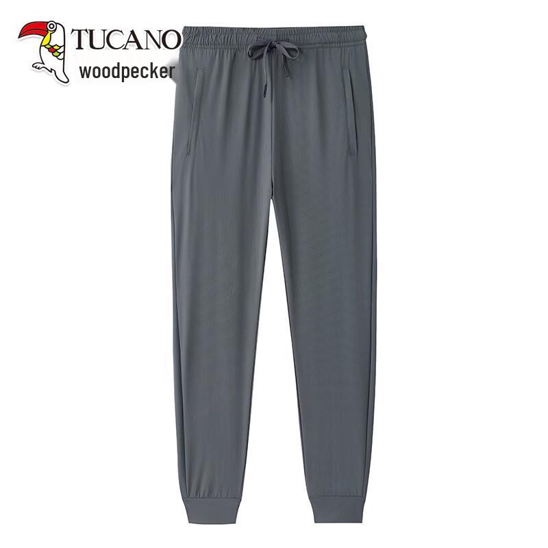 Tucano Men's Summer Ice Silk Tapered Jogger Pants