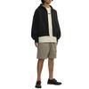 Ningbo Essentials Double-Line Zip Cardigan: Unisex Autumn/Winter Fleece Hoodie