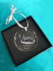 Scottish Terrier, Aberdeen Terrier, Scottie - Crystal Bauble with a Photo, Dog Photo In Crystal, Personalized Christmas Tree Ornament by Art-Dog Brand