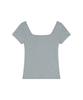 Aejeuon Square Line Tee / Gray