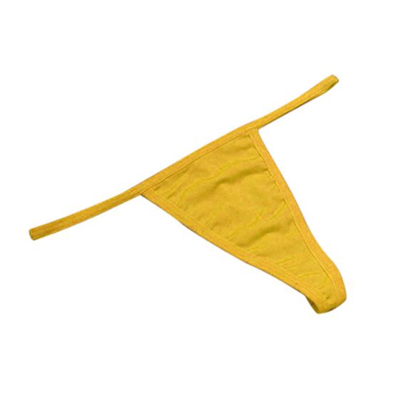 Sexy Women Soft Solid Color V-String T-back Panties Thongs G-String Underwear