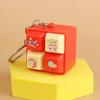 Relaxing Cartoon  Keychain Diy Keyboard Keys Button Music Keychain Keycap Relief Stress Clicker Toy