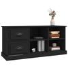 VidaXL TV Cabinet Black 102x35.5x47.5 Cm Engineered Wood 816177