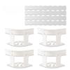 4pcs Bed Lock Sheet Holders Fitted Sheet Clips Fit All Mattress Size Heavy Duty Corner Fitted Sheet Straps Bedsheet Grippers