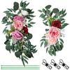 Rose Arch Flowers Kit Wedding Decorations Ceremony Flower Wreath Fake Floral  Wedding Party