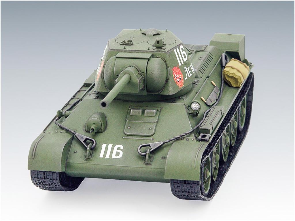 ICM 1/35 scale Soviet T-34/76 1943 Early Model Plastic Model