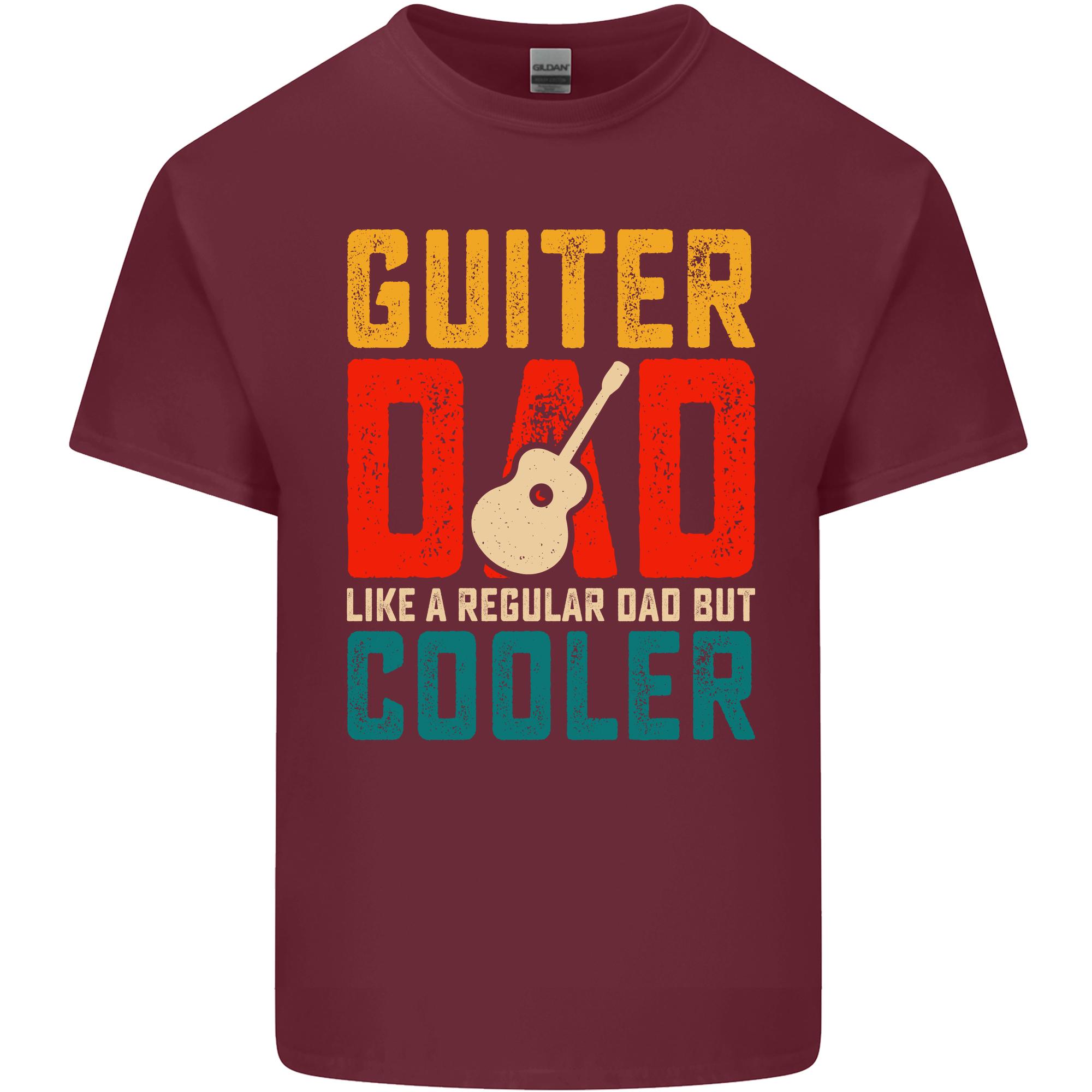 Guitar Dad Like a Normal Dad Fathers Day Unisexs Light Cotton TShirt S