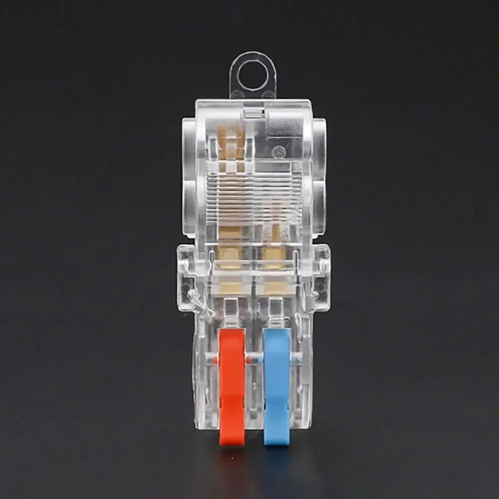 Mini Fast T type Wire Connector Electric Quick Splice Terminals Crimp Non Destructive Without Breaking Cable Insulated Line