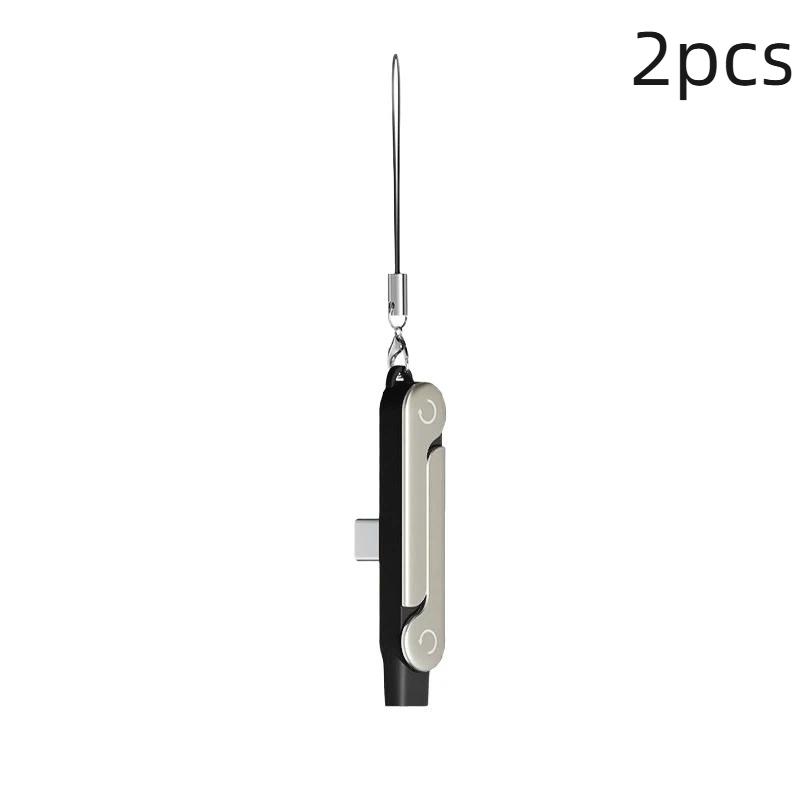 1/2/3 Τεμάχια Βάση Φόρτισης Κινητού Τύπου C USB Αντάπτορας Πολυλειτουργικός Αναδιπλούμενος Μετατροπέας 240W Μετατροπέας Γρήγορης Φόρτισης Με Βάση
