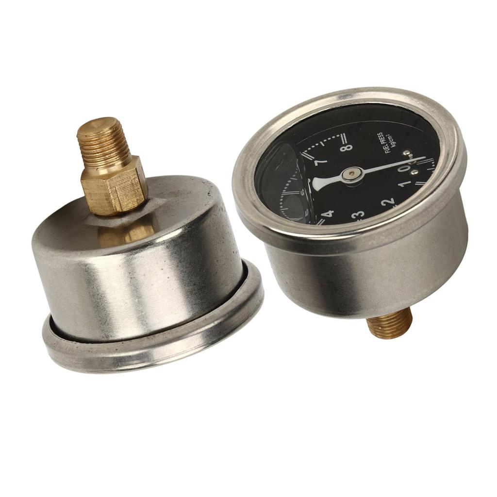 Kraftstoffdruckmesser, Hochhärte-Pressmanometer, Hohe Genauigkeit, 1/8 NPT