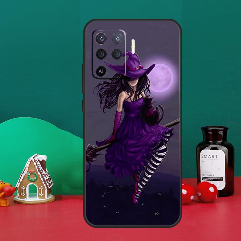 

Чехол-ужастик Лунная Ведьма на Хэллоуин для Oppo A98 A78 A58 A38 A18 A54 A74 A94 A80 A60 A40 A96 A76 A16 A15 A17 A57 A5 A6 Pro OPPO A76