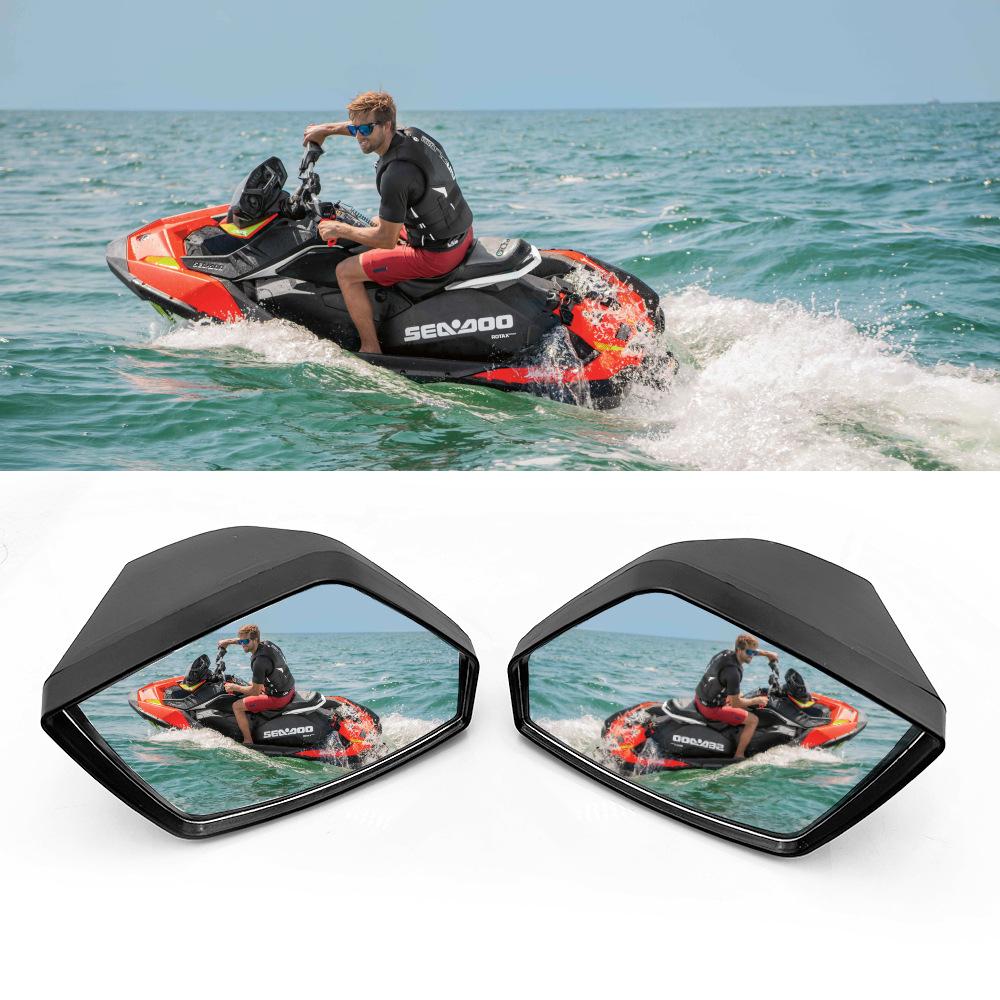 New Mirror for Jet Ski 2022 Sea-Doo Spark 2-Up 900 Mirror Jet Ski Looks Stylish, Better Visibility On Water, High Quality