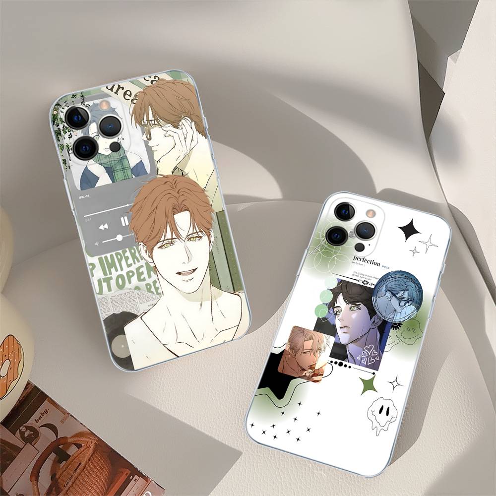Nerd Project Bl Anime For iPhone 17 16 15 14 13 12 Mini 11 Pro Max Transparent Case