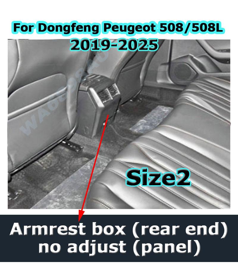 Maßgefertigte Autofußmatten für Dongfeng Peugeot 508 508L 2011 2012-2025 verschleißfest Schmutzabweisend Leder Schutzmatte Teppich