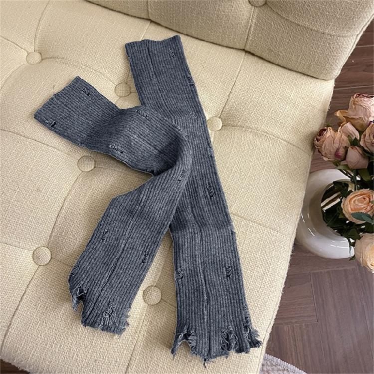 Hollowout Knit Gloves Fashion Women Accessory Fingerless Gloves Y2K Arm Decors