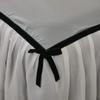 Vintage Style Bow Tie Bed Skirt Solid Minimalist Chiffon Lace Bedspread Little Fresh Mattress Protector Sheet