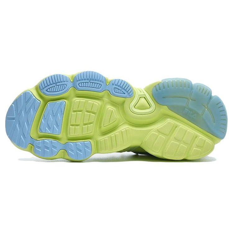 Fila Ladder Fabric Synthetic Leather TPU Sports Low-Top Lifestyle Shoes Women Sneakers Olive-Green F12W322101FBH