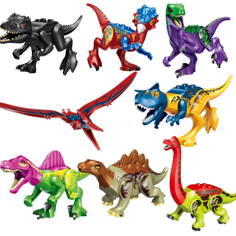 Jurassic Series Dinosaur World Park Mini Dinosaur Theme Block Model Toys And Mobile Parts Birthday And Christmas Party Supplies