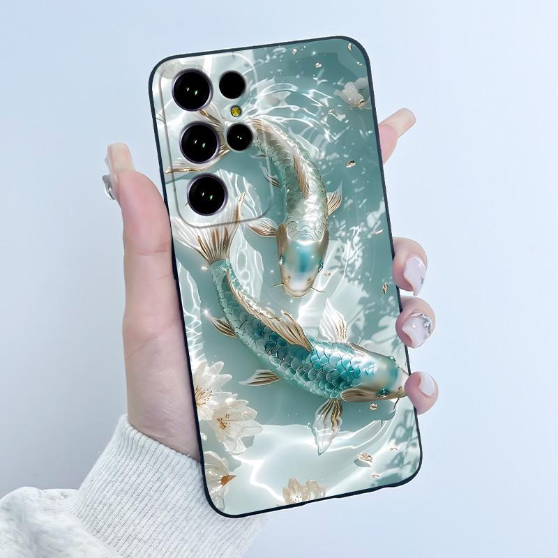 Oukitel C61 Pro maciņš Oukitel C61 GT vāciņš Luksusa Jauka Sirds Zaķis Smieklīgs Melns TPU Mīksts Silikona Aizsargājošs Tālruņa Maciņš