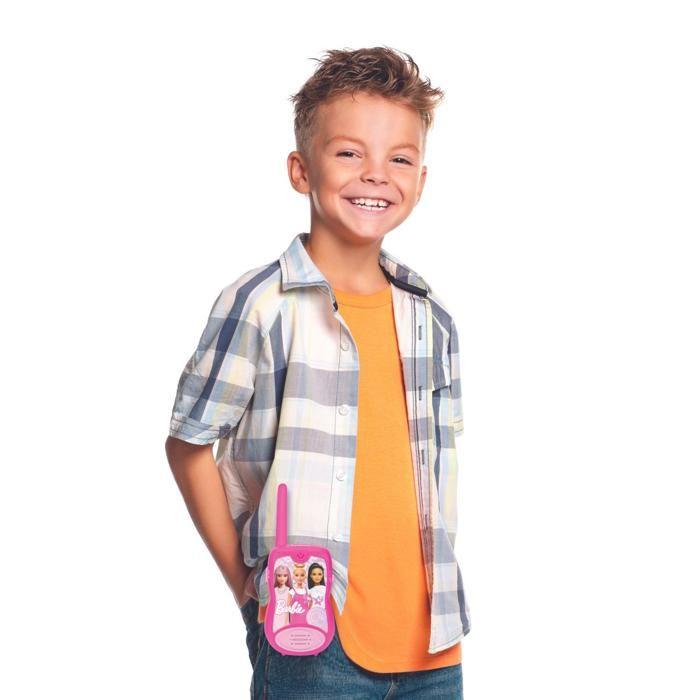 Talkies-Walkies Barbie - LEXIBOOK - Portée 200m - Rose - Pour Enfant