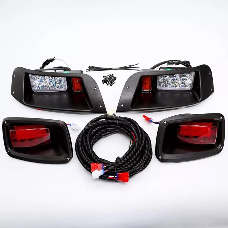 Golf Cart LED Headlight and Tail Light Kit for Club Car EZGO TXT Golf Cart Accessories