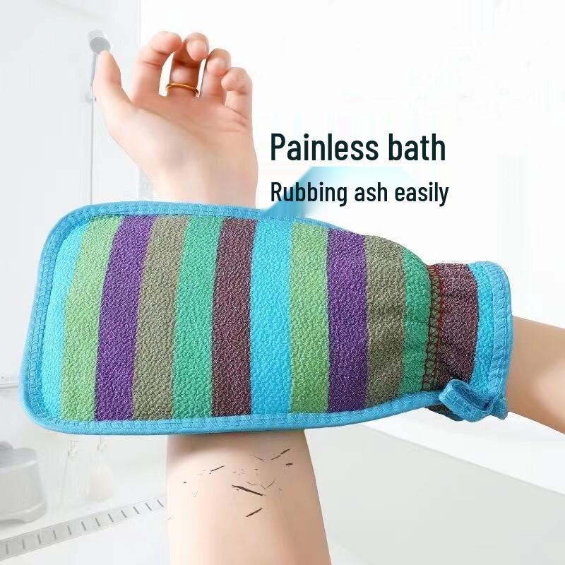 Dual-Sided Exfoliating Bath Mitt: Effortless, Gentle Scrub for Men & Women