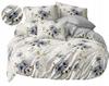 Warm Flannel Bedding 140x200 + Polish Pillowcase, Leaves, Flowers