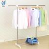 Woorit Stainless Steel Floor-Standing Retractable Clothes Rack