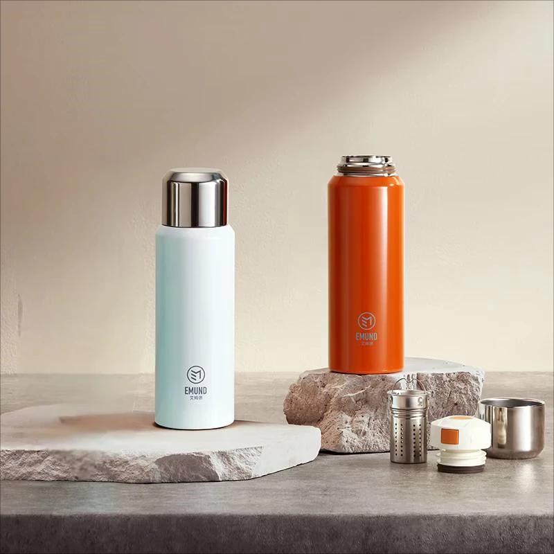 EMUND Portable Insulated Tea Infuser Bottle