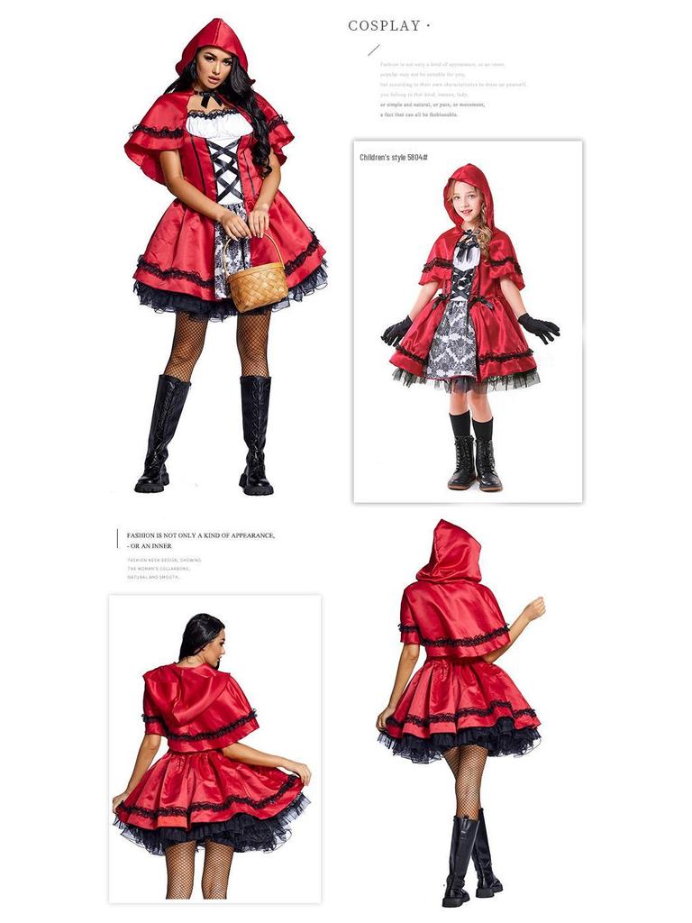 Adult Fairy Tale Little Red Riding Hood Costume