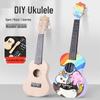 DIY Ukulele Craft Kit: Beginner-Friendly Handmade Small Guitar for Kids